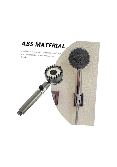 Qianfan Plastik Banyo Duş Başlığı Plastik Duş Başlığı Krom