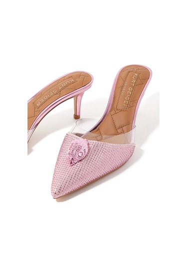 Kurt Geiger Belgravia Vinyl 65 Topuklu Ayakkabı - Pembe