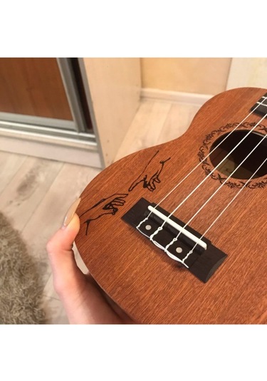 Çift El Ruhani Dokunuş Temas Parmak Su Geçirmez Kol Bilek Omuz Sırt Geçici Dövme