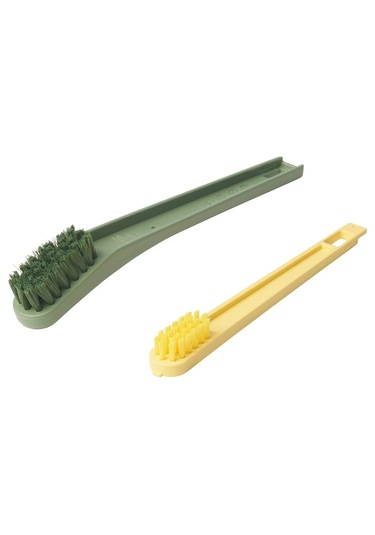 Ikea Pepprıg Yeşil-sarı Fırça