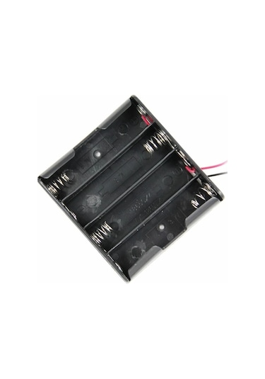 Lockway 18650-4 Dörtlü Pil Kutusu 10 Adet