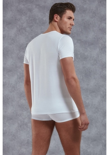 Doreanse Erkek Micromodal Bisiklet Yaka Kısa Kol T Shirt 2860