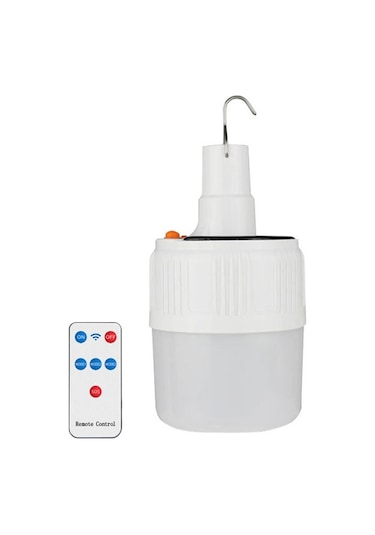 Cbtx Bahçe Aydınlatma Şarj Edilebilir Led Güneş Ampul Işık Su Geçirmez Gece Pazarı Durak Enerji Tasarruflu Lamba, Model: 42led Uzaktan Kumanda