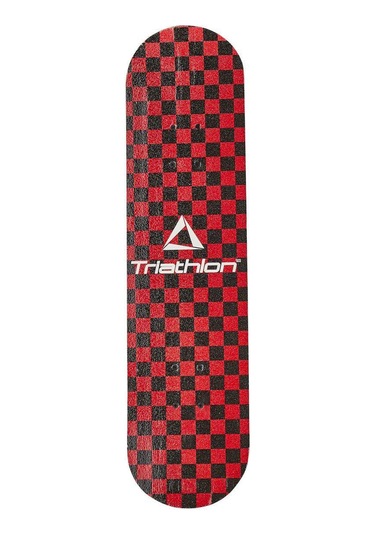 Triathlon T132 Kare Desen Tahta Kaykay Damalı Çok Renkli