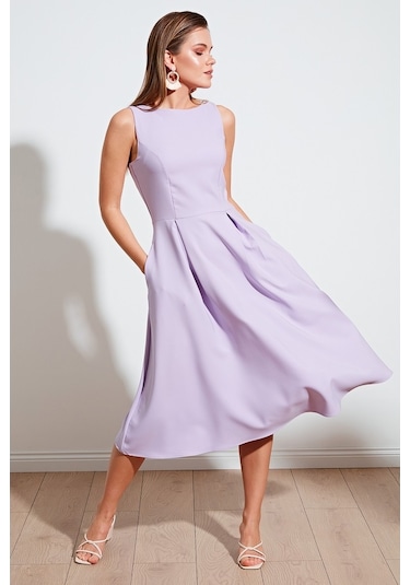 Lela Bayan Elbise 6051963 Lila