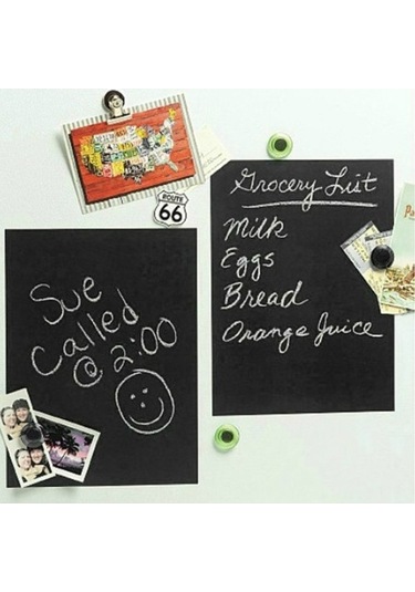 Pazly Cbtx Pvc Mat Karatahta Duvar Kağıdı - Graffiti Tahtası - 200x45cm Siyah, Geniş Uygulama Alanı Siyah