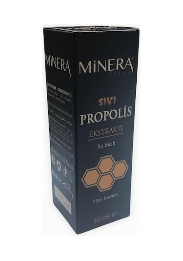 Minera %30 Propolis Saf Sıvı Ekstrakt 30 Ml