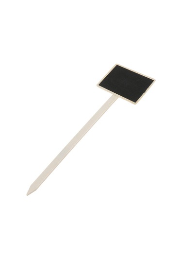 Suntek 10 Adet Mini Ahşap Blackboard Yazı Tahtası Ahşap Stick