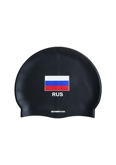 Swimroom Rus Flag Silikon Yüzme Bonecuğu 163389744 Siyah