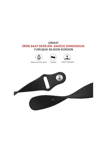 Samsung Galaxy Uyumlu Watch Active 2 40Mm Kordon Kayış (20 Mm) Silikon