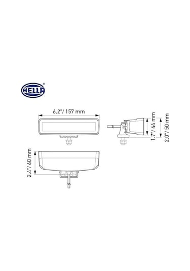 HELLA 10V-30V LED BAR OFF-ROAD 30W 5700K 2000 LÜMEN (GENİŞ AÇI) (