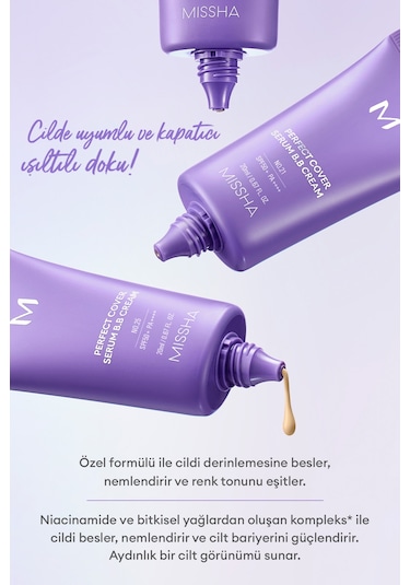 Missha M Perfect Cover Serum BB Cream 27 Honey Beige