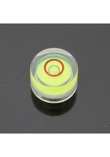 Maiyame Küçük Dairesel Seviye Aleti 25x10mm - Mikro Dengeleyici, Kompakt Seviye Cihazı