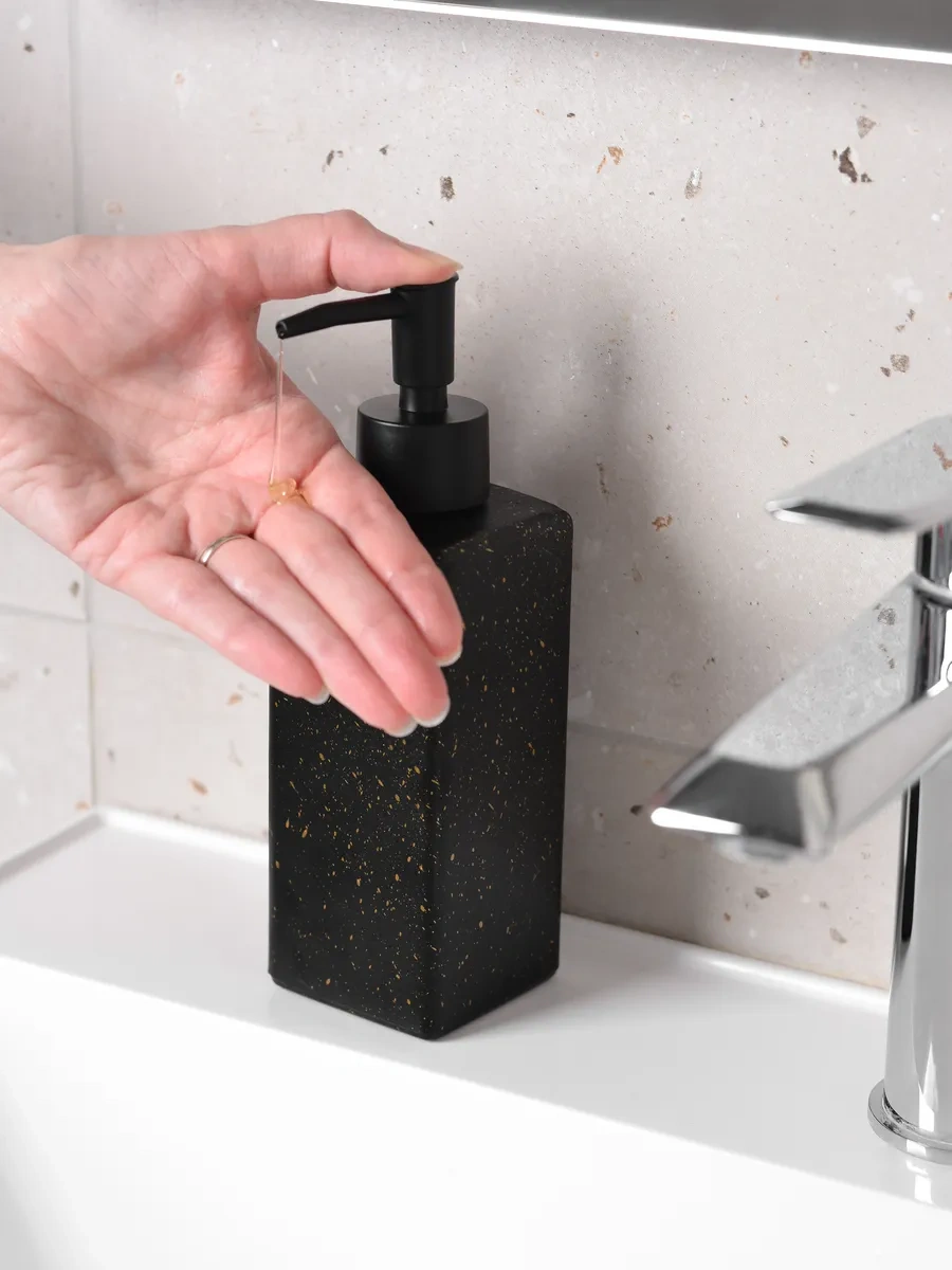 Solıx Sıvı Sabun Dispenser Seti 420680635 Siyah