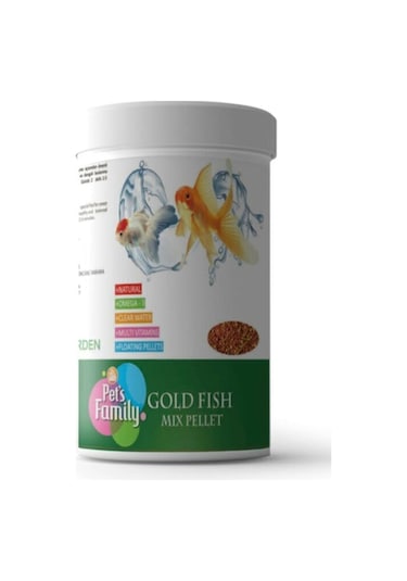 Pets Family Gold Fısh Mıx Pellet 250 Ml/120 G