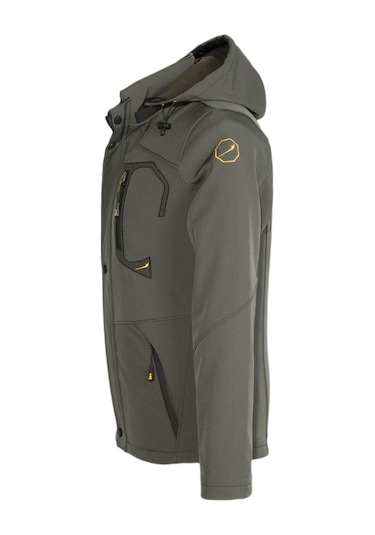 Softshell Su Ve Rüzgar Geçirmez Erkek Mont