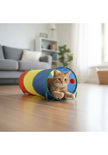 Runaway Kedi Oyun Tüneli Eğlenceli Ve Etkileşimli