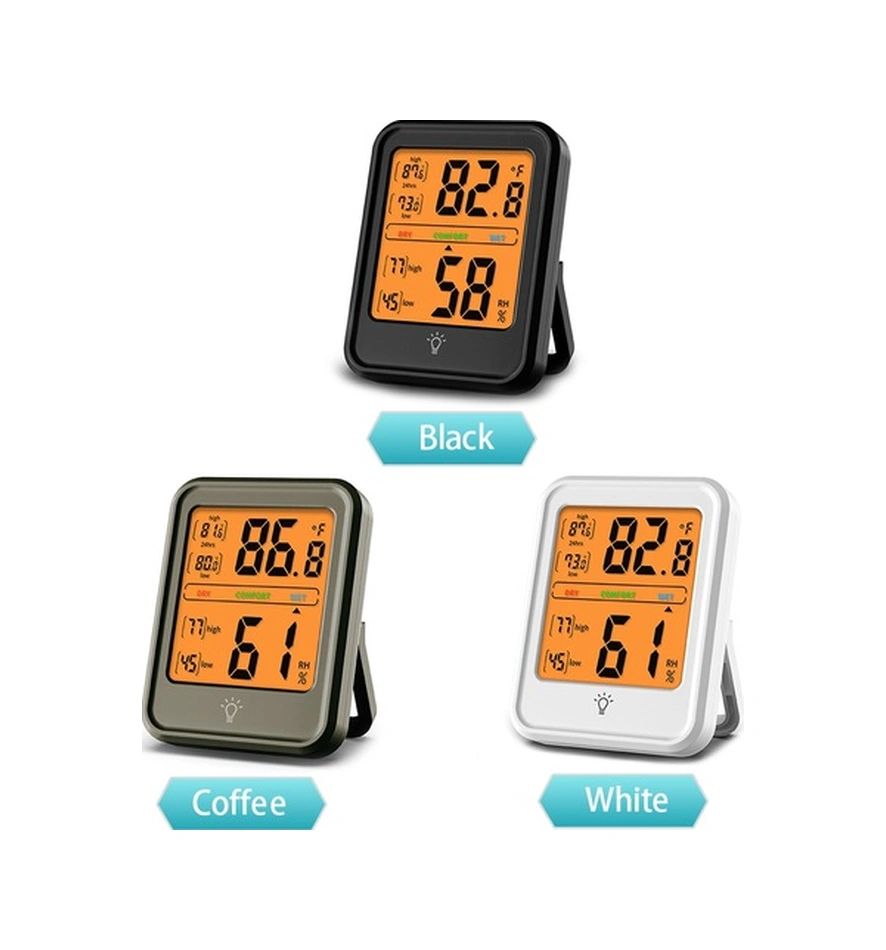 Fortunelane Endüstriyel Hassas Termometre Ve Nem Ölçer - Geniş Ekranda Ev Tipi Hava İstasyonu