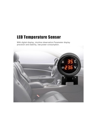 Suntek Araba Kamyon Göstergesi 14mm-su-sıcaklığı-tapası