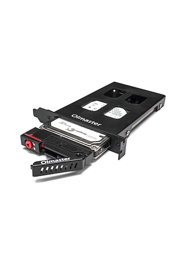 Tenfowee Oımaster Pcı Slot 2.5" Sata Hdd/ssd Kutusu, Tam Metal Kasa, Anahtar Kilidi, Veri Gösterge Işığı, 6gbps