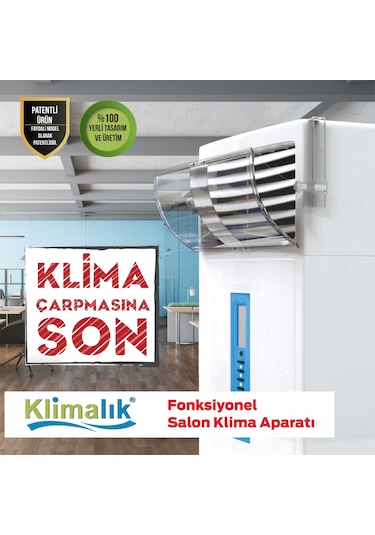 Salon Klima Aparatı - Klima Hava Yönlendirici (Yeni)