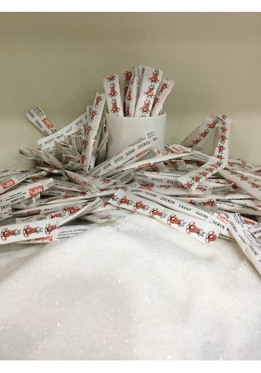 Stick Şeker Beyaz Toz Şeker Tatlandırıcı 2.5 G