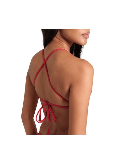 Arena Team Swim Top Tie Back Solid Kadın Kırmızı Yüzücü Bikini Üstü 004768450 Kırmızı Arena Team Swim Top Tie Back Solid Kadın Kırmızı Yüzücü Bikini Üstü 004768450 Kırmızı