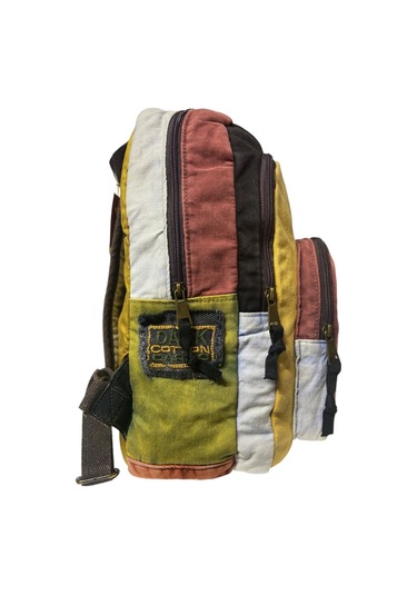 Kaliteli Vintage Salaş Yıkama Kumaş Disayn Günlük Gezi Okul Sırt Çantası 30cmx40cm Kiremit Kaliteli Vintage Salaş Yıkama Kumaş Disayn Günlük Gezi Okul Sırt Çantası 30cmx40cm Kiremit