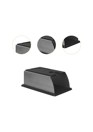 Suntek Espresso Tamper Tutucu İstasyonu Anti Kaymalı Siyah