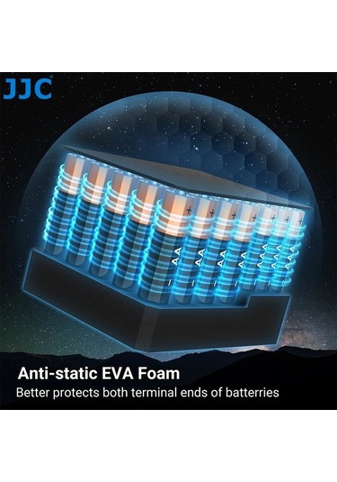 Novahub Su Geçirmez 18650/aa/aaa Pil Kutusu - Jjc Jbc Serisi Pil Kılıfı