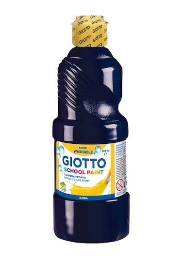 Giotto Tempera Guaj Boya 500 Ml. Siyah