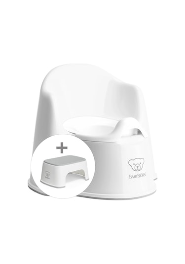Babybjörn Eğitici Koltuk Oturak & Safe Step Banyo Basamağı / Whit
