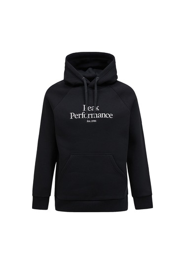 Peak Performance Peak Performance Original Hood Erkek Siyah Sweat 9845