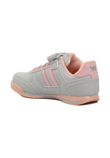 Walkway Buz Gri Pudra Çocuk Spor Ayakkabı Çok Renkli
