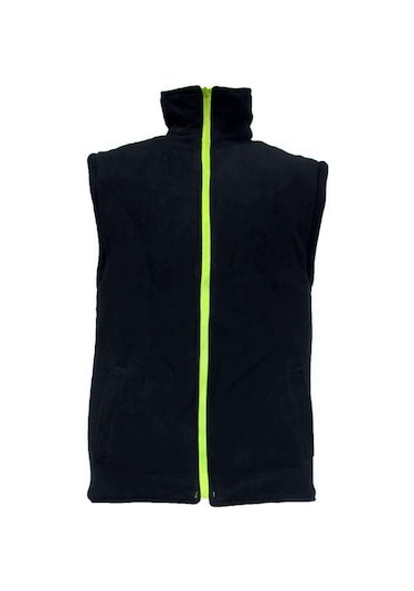 Junıor Jn1003 L 5+1 İçi Çıkmalı Oxford Fosforlu Parka Lacivert-Sarı