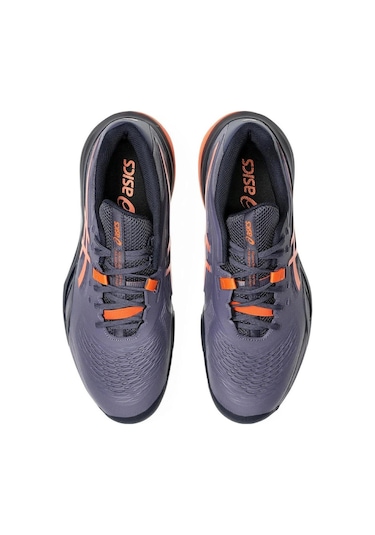 Asics Gel Resolution X Erkek Gri Mor Tenis Ayakkabısı Mor