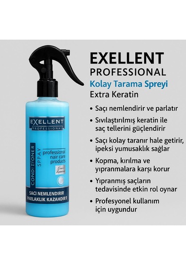 Exellent Kolay Tarama Spreyi Mavi Ve Mor
