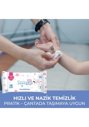 Paddlers Cep Mendili 12x15 (180 Yaprak)