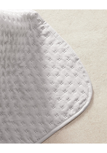 Madame Coco Rennes Çift Kişilik Yatak Örtüsü - Gri Gri