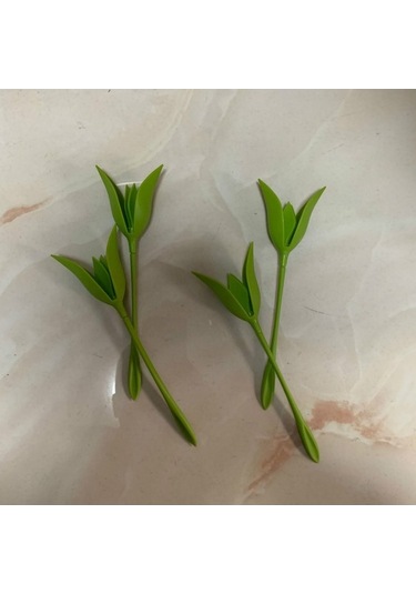 Diğer Origami Çiçek Peçete Tutucu - 4'lü Set, Dayanıklı Şık Ev Dekor Ürünü Diğer