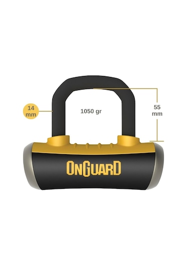 Onguard Boxxer Disk Kilidi 8046 16.8mm