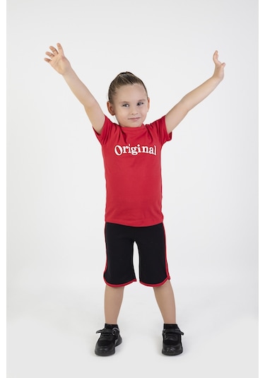 Erkek Çocuk Baskılı Basic Kaprili Takım 1-9 Yaş 001