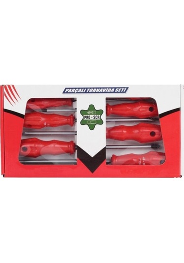 ProScr 02649 Yıldız Tornavida Seti 6 Parça