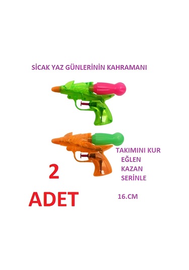Şehrin Savaşcıları 2 Li Su Tabancası