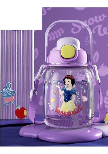Yüksek Değerli, Büyük Kapasiteli Çift Içecekli Çocuk Kupası V439pc Açık Mor