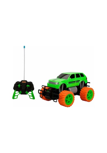 1:18 Uzaktan Kumandalı Neon Jumbo Weels USB Şarjlı Araba 26 cm. 1