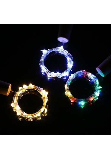 Ebitda Dıy Yıldız Işıklı Şişe Lambası - Romantik Ortamlar İçin Led Işıklı Şişe Lambası