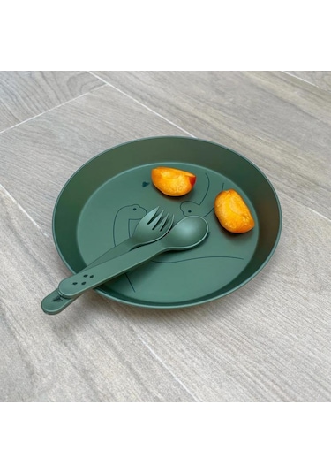 Citron Bio-based Çocuk Yemek Takımı - Dino 1196977