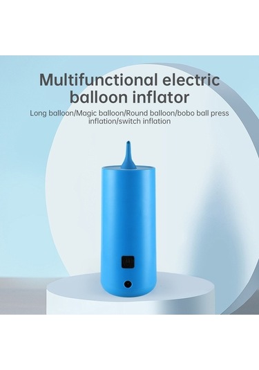 Novahub Mini Elektrikli Balon Pompası Balon Üfleme Makinesi Pres Ve Otomatik Şişirme Balon Şişirme Makinesi Helyum Balonu İçin Tüm Balon, Pratik Balon Pompası