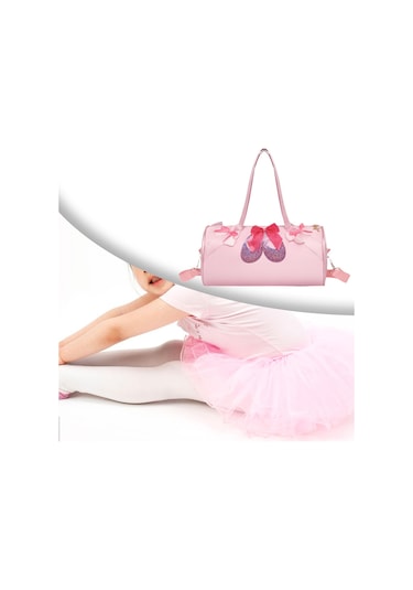 Homyl Bale Çantası Naylon Rahat Sevimli Yuvarlak Dans Jimnastik Ayakkabı Modeli